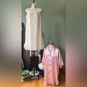 VINTAGE PINK MISFIT LOT #1 ARISTROCRAFT & GOLD LABEL VICTORIAS SECRET NIGHTIES